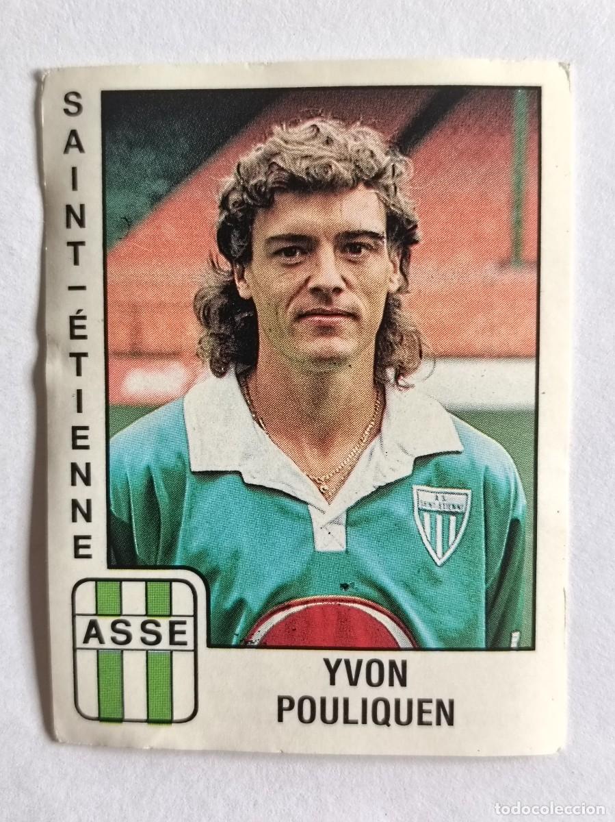 Cromos de f&uacute;tbol: #299 YVON POULIQUEN (SAINT-ETIENNE) LIGUE 1 FOOT 90 PANINI