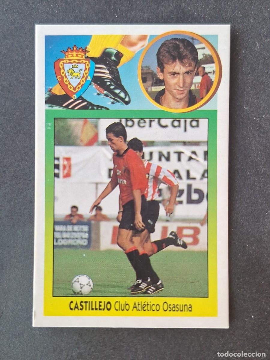 Cromos de f&uacute;tbol: L2 CASTILLEJO C. A. OSASUNA COLOCA LIGA ESTE 1993 1994 93 94 CARTON DESPEGADO