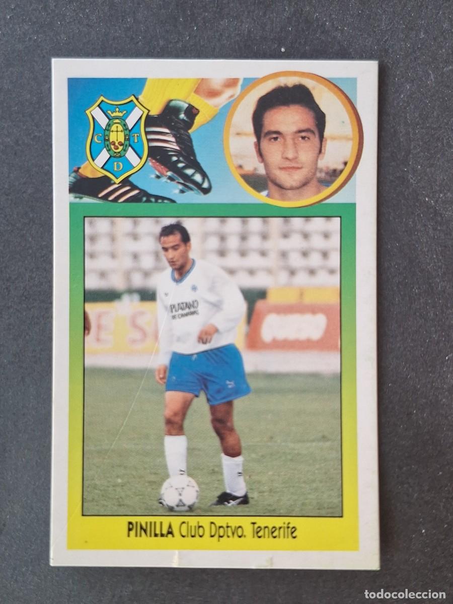 Cromos de f&uacute;tbol: L2 PINILLA C. D. TENERIFE COLOCA LIGA ESTE 1993 1994 93 94 CARTON DESPEGADO