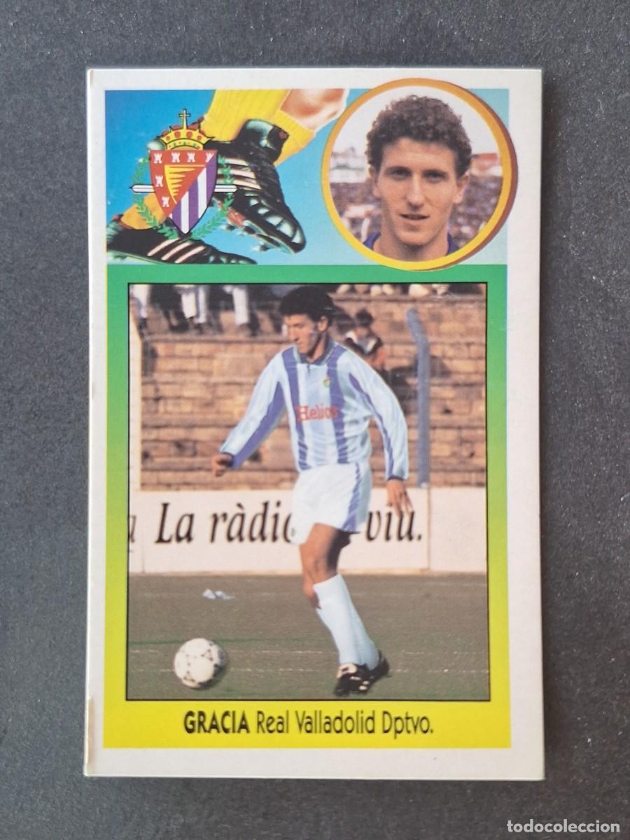 Cromos de f&uacute;tbol: L2 GRACIA REAL VALLADOLID COLOCA LIGA ESTE 1993 1994 93 94 CARTON DESPEGADO