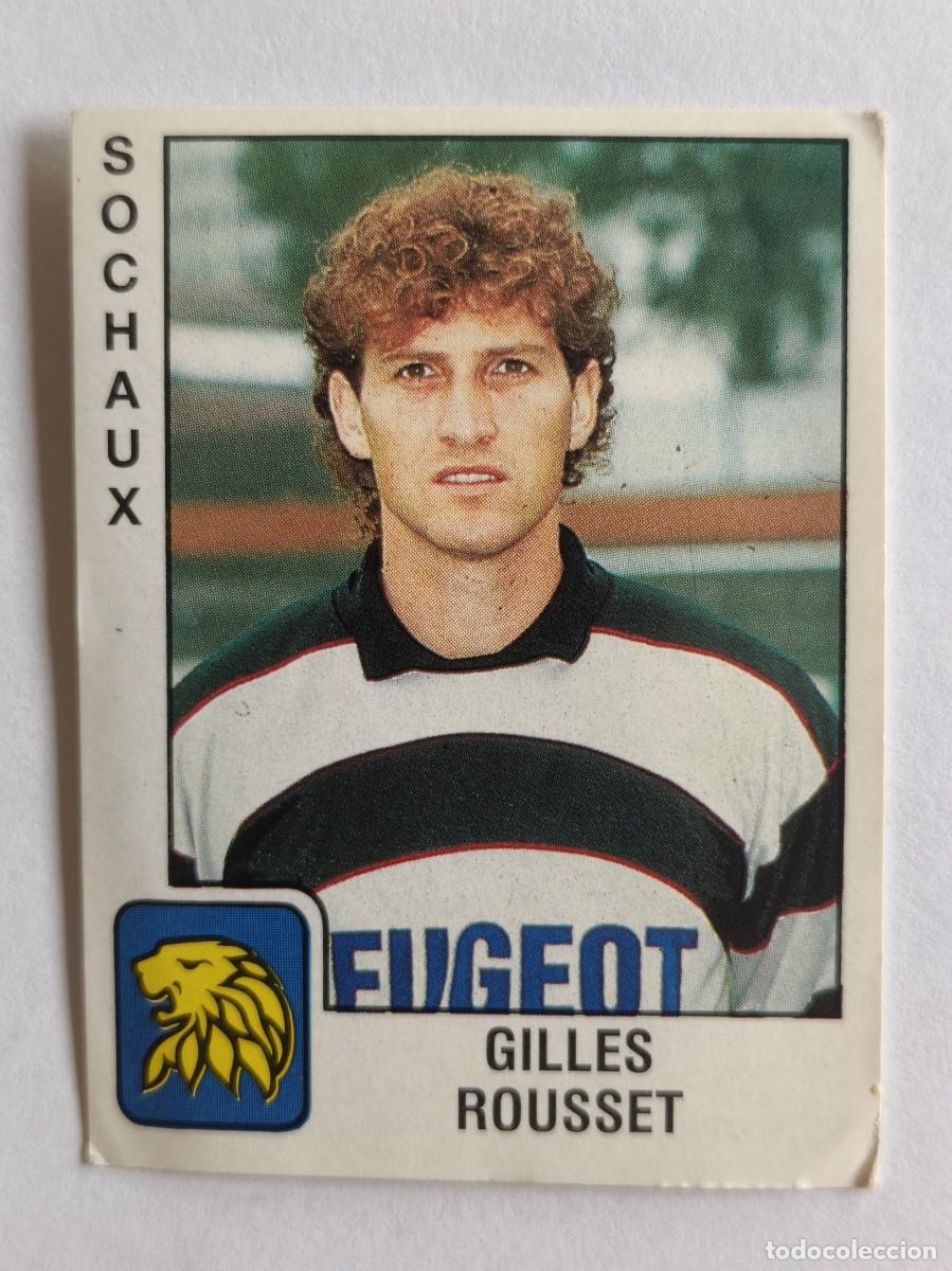 Cromos de f&uacute;tbol: #308 GILLES ROUSSET (SOCHAUX) LIGUE 1 FOOT 90 PANINI