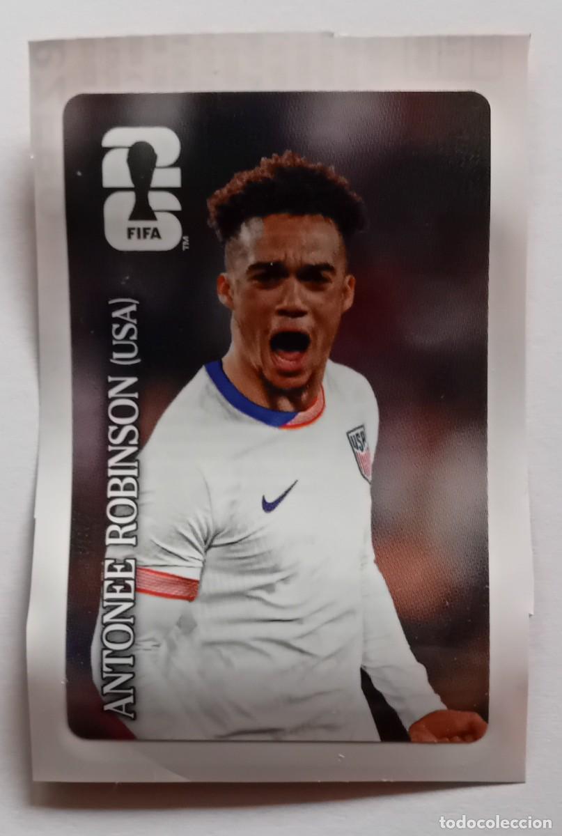Cromos de f&uacute;tbol: Figurina Panini 2026 Cromo World Cup Usa Mundial 2026 Antonee Robinson USA Coca Cola