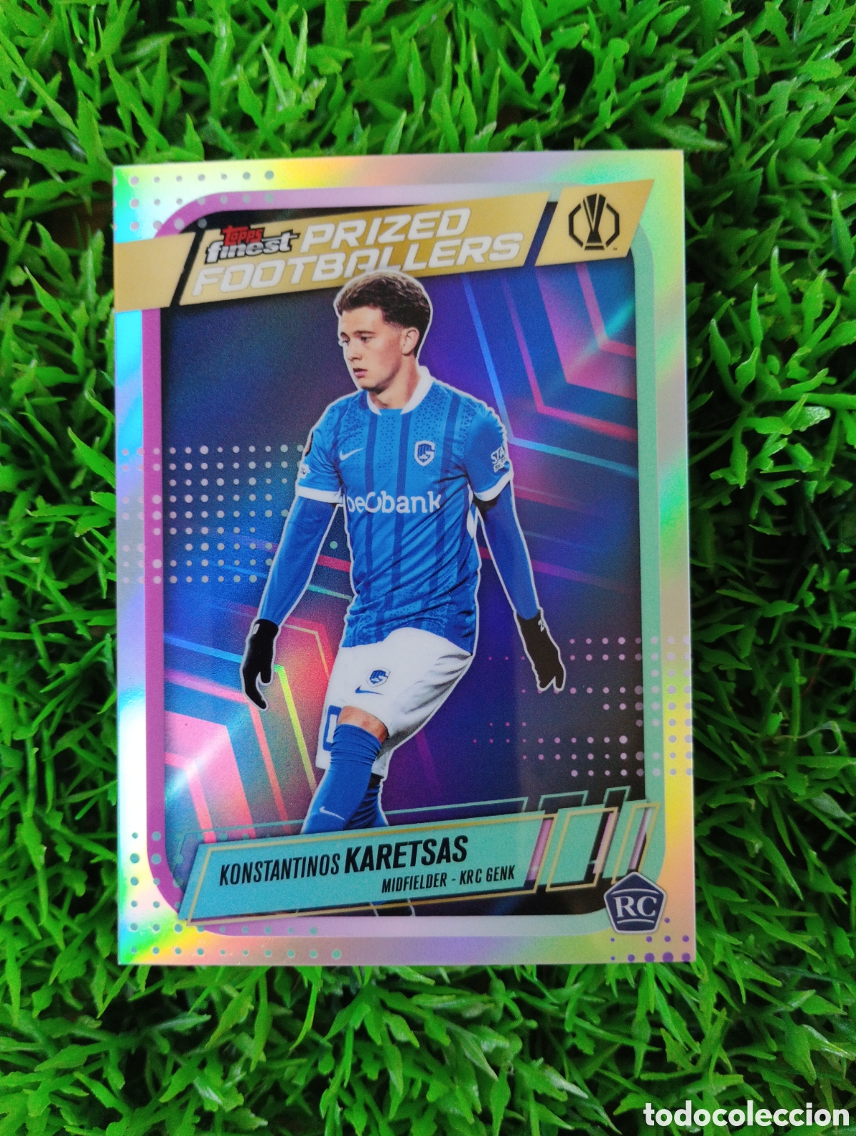 Cromos de f&uacute;tbol: Karetsas Genk ROOKIE Prized Footballers # PF-12