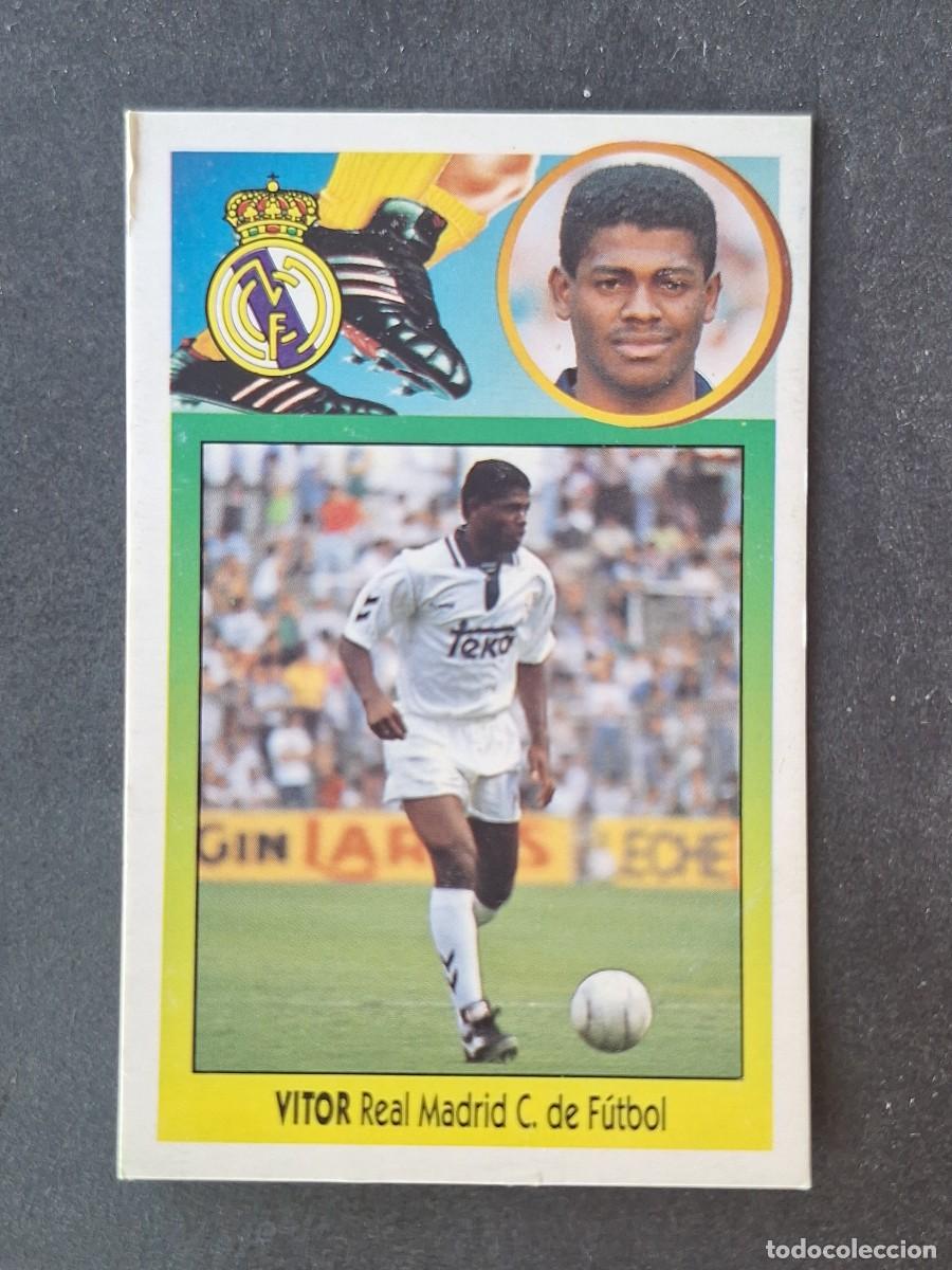Cromos de f&uacute;tbol: L2 VITOR REAL MADRID FICHAJE 23 LIGA ESTE 1993 1994 93 94 CARTON DESPEGADO