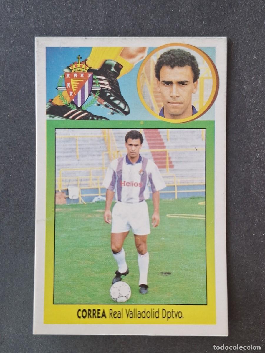 Cromos de f&uacute;tbol: L2 CORREA REAL VALLADOLID FICHAJE 26 LIGA ESTE 1993 1994 93 94 CARTON DESPEGADO