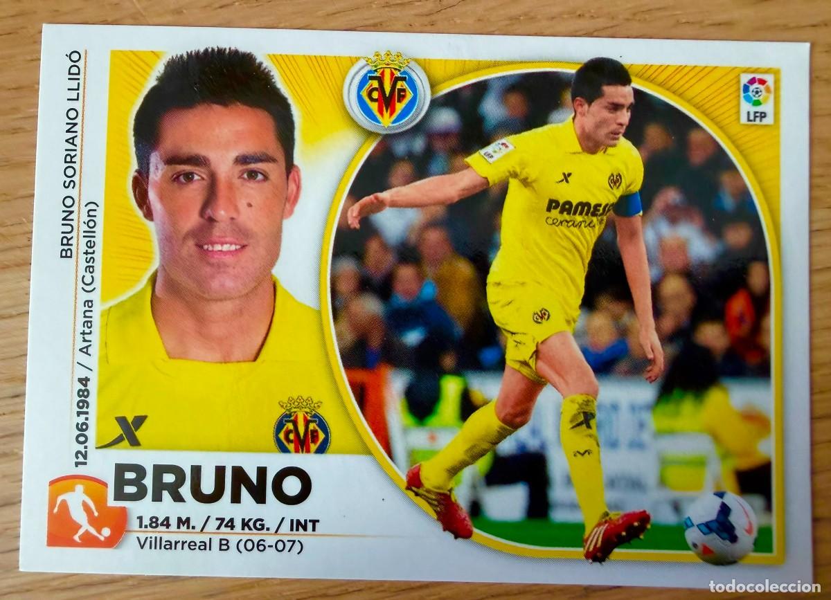 Cromos de f&uacute;tbol: 9 BRUNO VILLARREAL 14 15 2014 2015 LIGA BBVA EDICIONES ESTE SIN PEGAR STICKER CROMOS