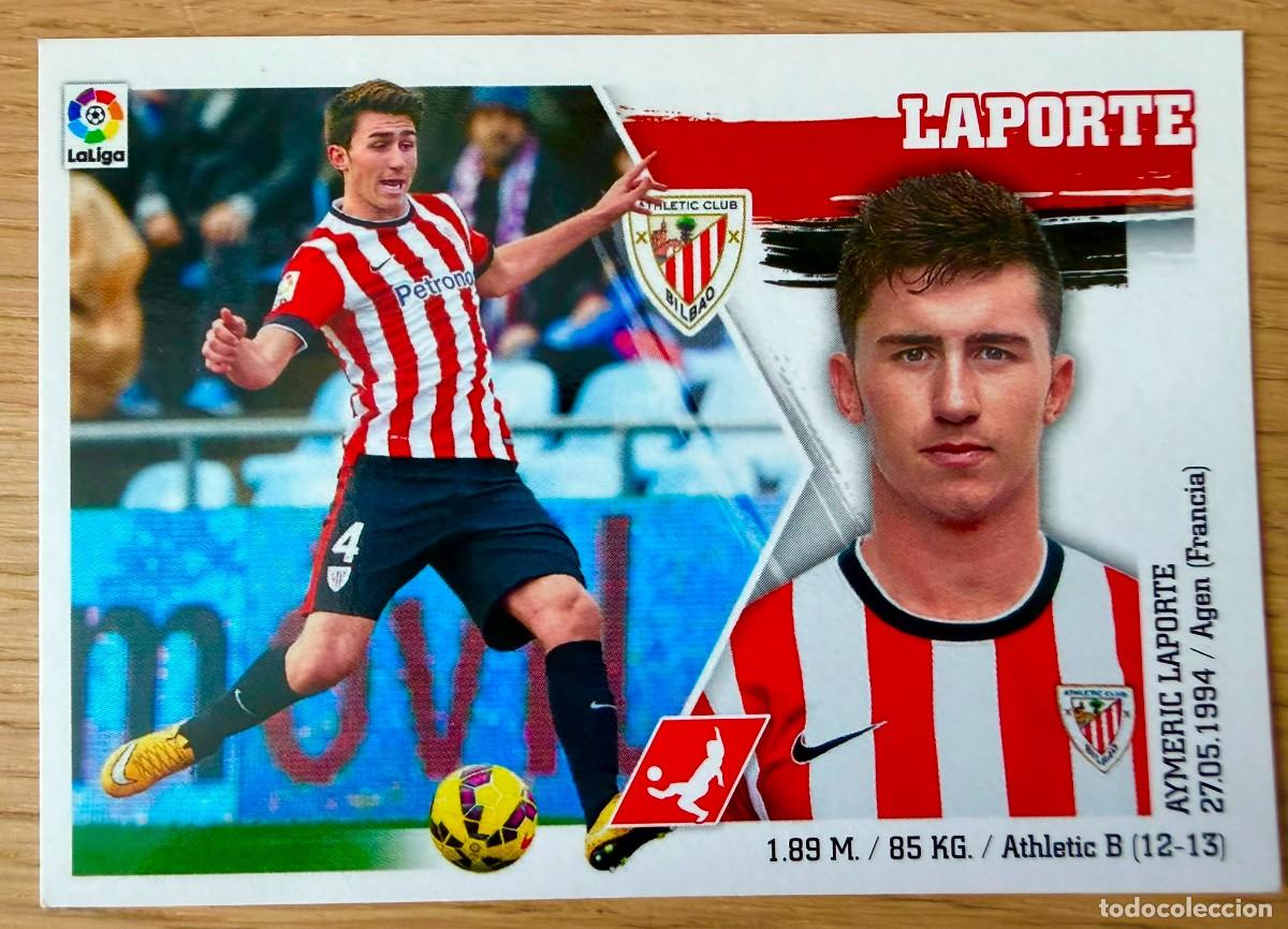 Cromos de f&uacute;tbol: 8 LAPORTE ATHLETIC BILBAO 15 16 2015 2016 LIGA BBVA EDICIONES ESTE SIN PEGAR STICKER CROMOS