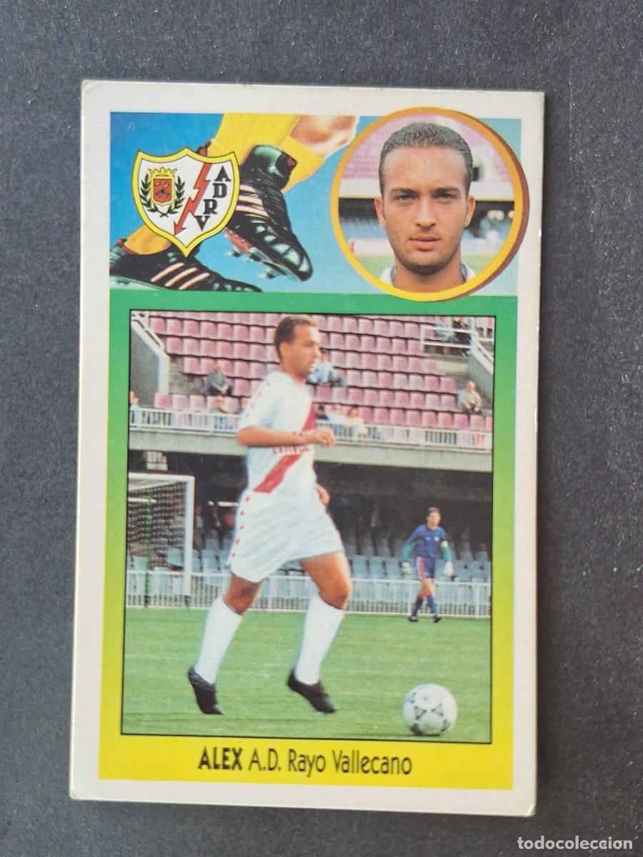 Cromos de f&uacute;tbol: L2 ALEX VERSION RAYO VALLECANO FICHAJE 28 LIGA ESTE 1993 1994 93 94 CARTON DESPEGADO