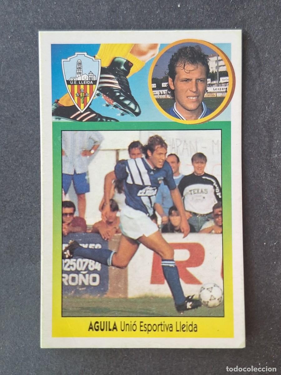Cromos de f&uacute;tbol: L2 AGUILA U. E. LLEIDA FICHAJE 34 LIGA ESTE 1993 1994 93 94 CARTON DESPEGADO