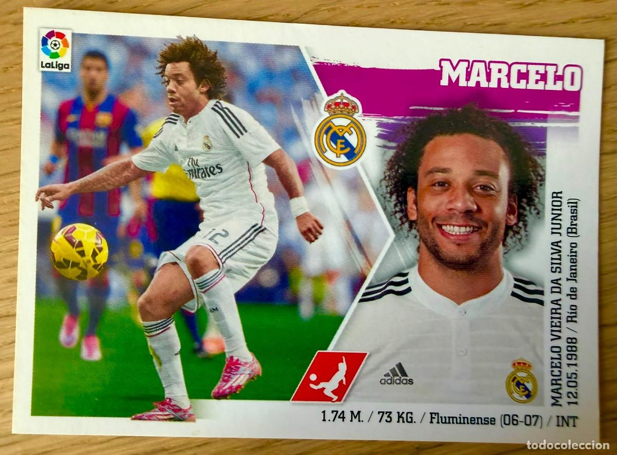 Football Stickers: 10 MARCELO REAL MADRID 15 16 2015 2016 LIGA BBVA EDICIONES ESTE SIN PEGAR STICKER CROMOS