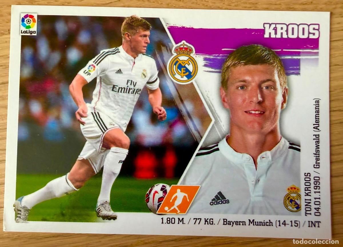 Figurine di Calcio: 12 TONI KROOS REAL MADRID 15 16 2015 2016 LIGA BBVA EDICIONES ESTE SIN PEGAR STICKER CROMOS