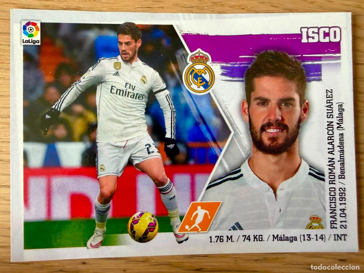Figurine di Calcio: 16 ISCO REAL MADRID 15 16 2015 2016 LIGA BBVA EDICIONES ESTE RECORTADO STICKER CROMOS