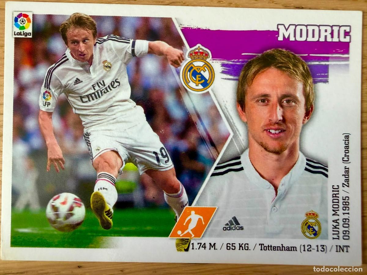Figurine di Calcio: 14 MODRIC REAL MADRID 15 16 2015 2016 LIGA BBVA EDICIONES ESTE SIN PEGAR STICKER CROMOS