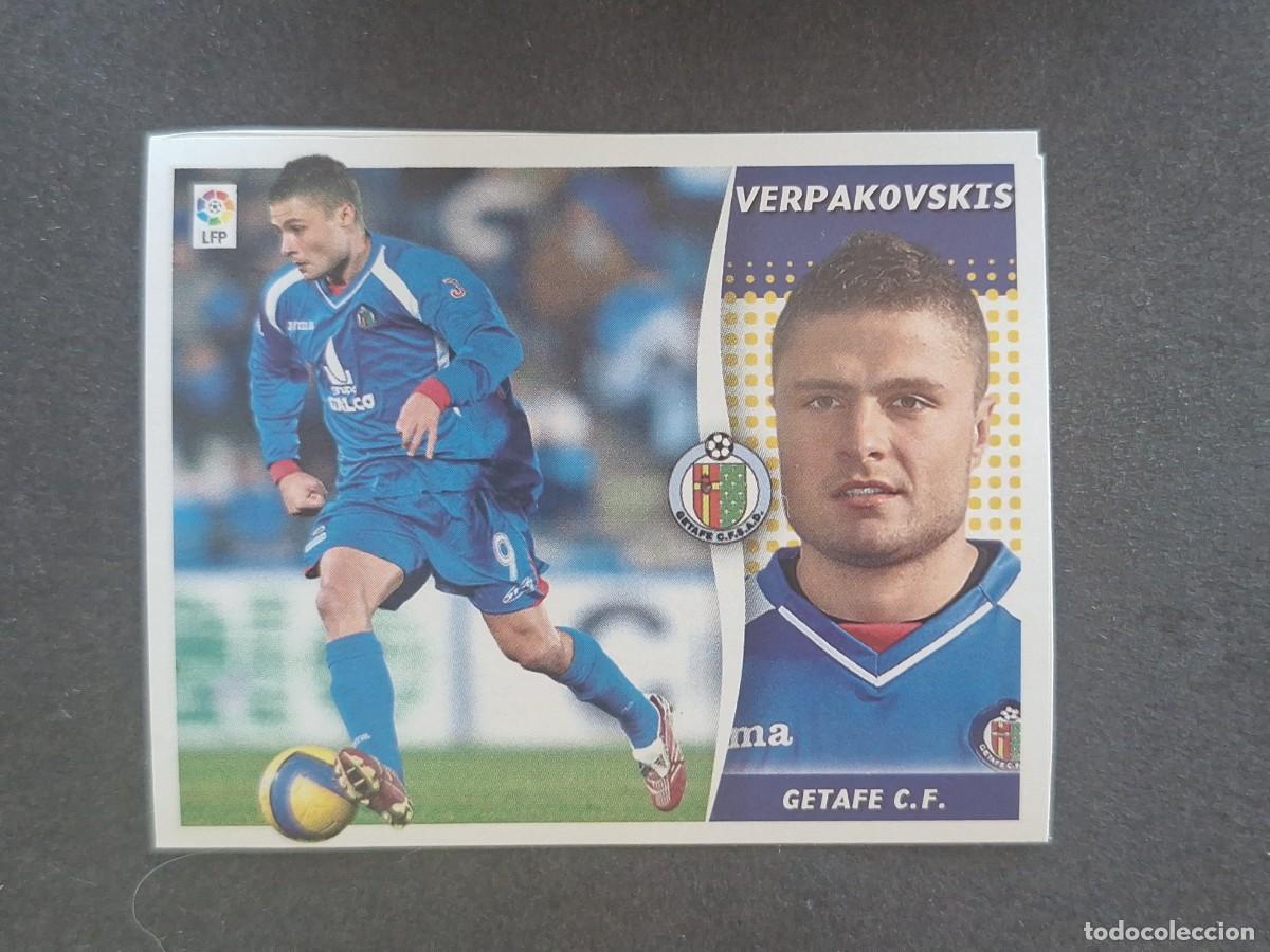 Figurine di Calcio: L7 VERPAKOVSKIS GETAFE C. F. MERCADO INVIERNO LIGA ESTE 2006 2007 06 07 NUNCA PEGADO SIN PEGAR