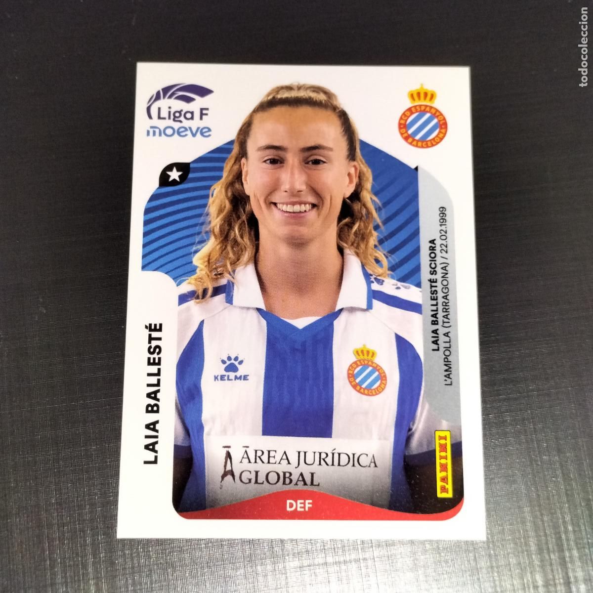Figurine di Calcio: 190 LAIA BALLESTE RCD ESPANYOL CROMOS LIGA F MOEVE FEMENINA PANINI 2025 2026 25 26