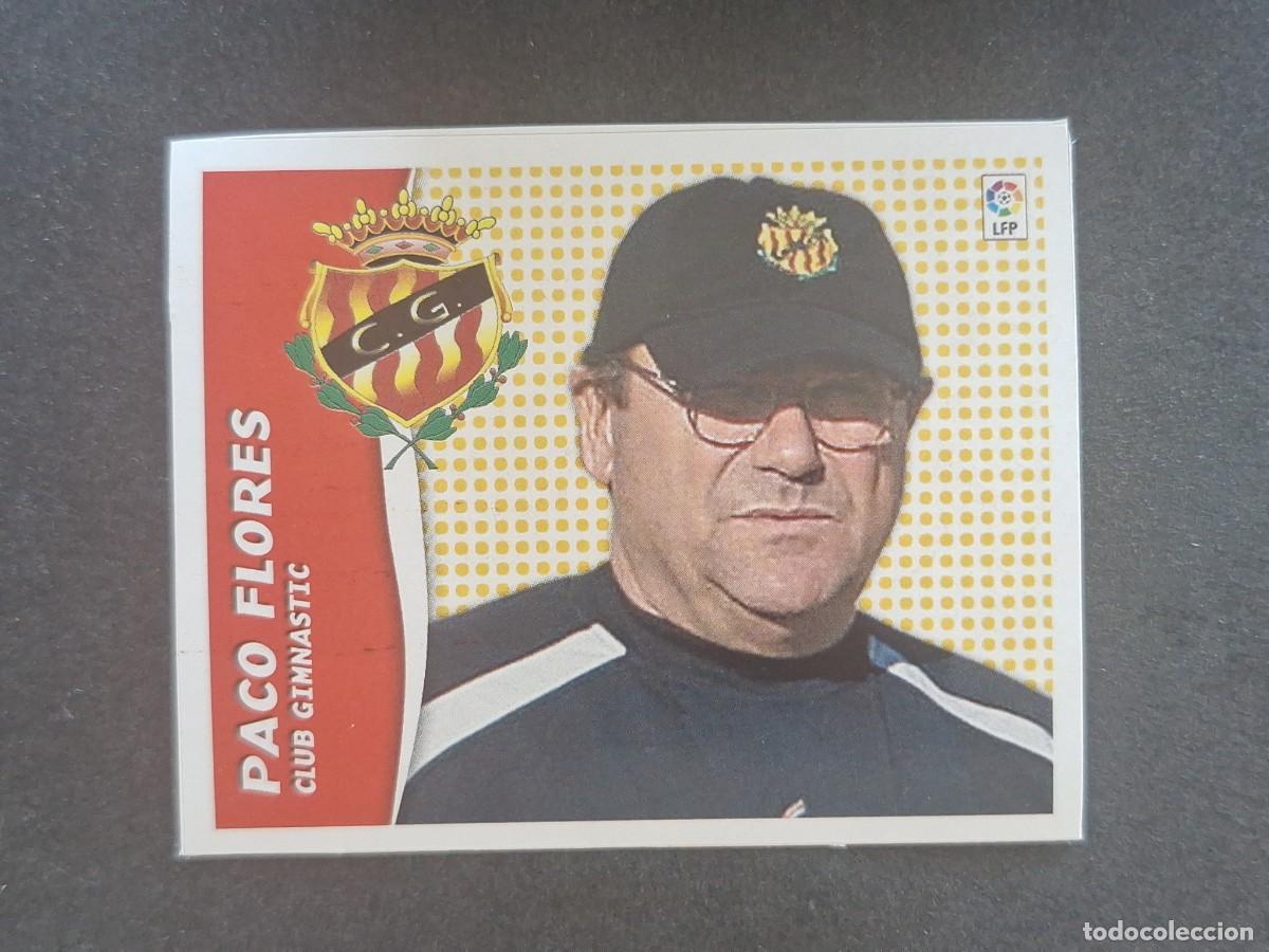 Figurine di Calcio: L7 PACO FLORES ENTRENADOR NASTIC TARRAGONA MERCADO INVIERNO LIGA ESTE 2006 2007 06 07 NUNCA PEGADO