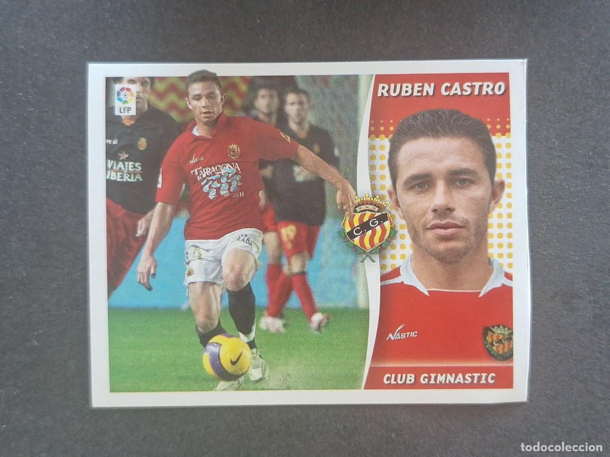 Figurine di Calcio: L7 RUBEN CASTRO NASTIC TARRAGONA MERCADO INVIERNO LIGA ESTE 2006 2007 06 07 NUNCA PEGADO SIN PEGAR