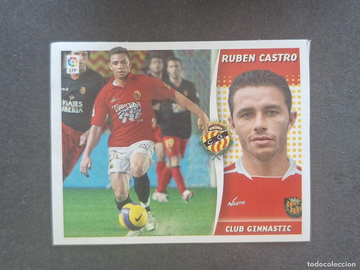 Figurine di Calcio: L7 RUBEN CASTRO NASTIC TARRAGONA MERCADO INVIERNO LIGA ESTE 2006 2007 06 07 NUNCA PEGADO SIN PEGAR