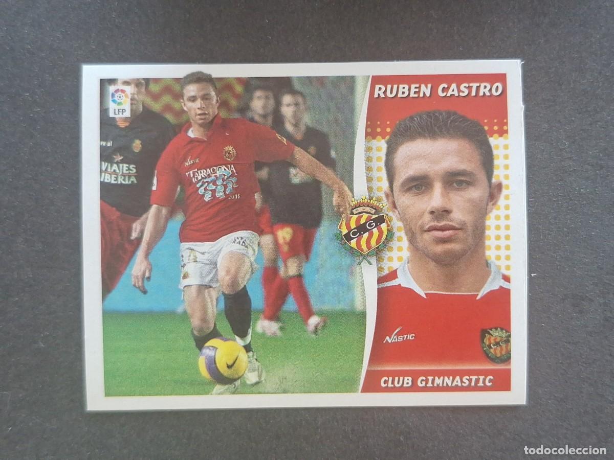 Figurine di Calcio: L7 RUBEN CASTRO NASTIC TARRAGONA MERCADO INVIERNO LIGA ESTE 2006 2007 06 07 NUNCA PEGADO SIN PEGAR