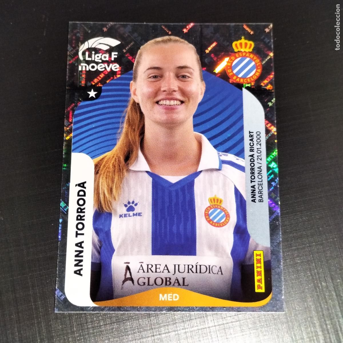 Figurine di Calcio: 194 ANNA TORRODA RCD ESPANYOL CROMOS LIGA F MOEVE FEMENINA PANINI 2025 2026 25 26