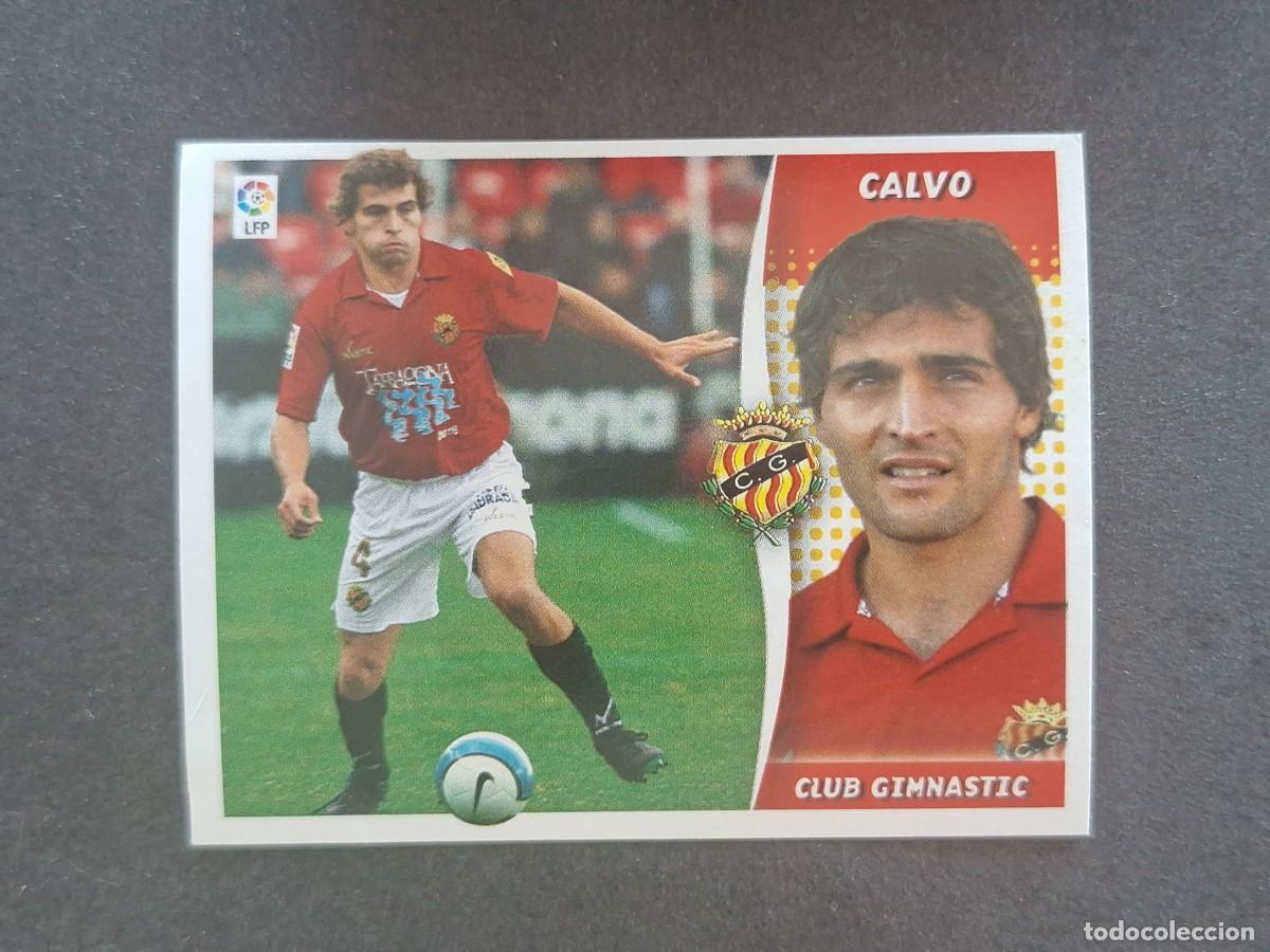 Figurine di Calcio: L7 CALVO NASTIC DE TARRAGONA MERCADO INVIERNO LIGA ESTE 2006 2007 06 07 NUNCA PEGADO SIN PEGAR