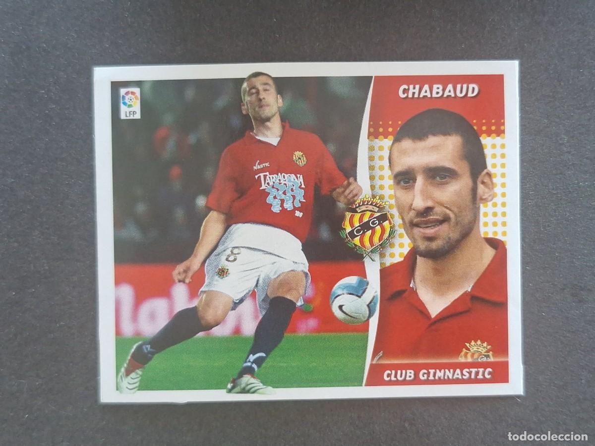 Figurine di Calcio: L7 CHABAUD NASTIC DE TARRAGONA MERCADO INVIERNO LIGA ESTE 2006 2007 06 07 NUNCA PEGADO SIN PEGAR