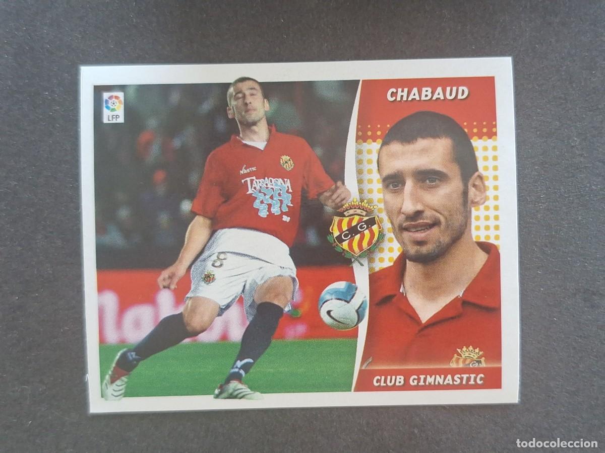 Cromos de f&uacute;tbol: L7 CHABAUD NASTIC DE TARRAGONA MERCADO INVIERNO LIGA ESTE 2006 2007 06 07 NUNCA PEGADO SIN PEGAR