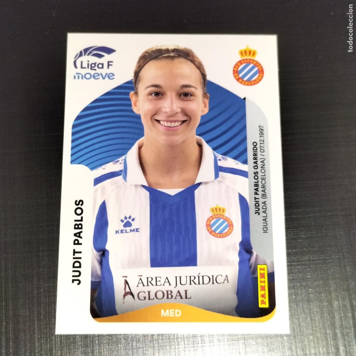 Cromos de f&uacute;tbol: 197 B JUDIT PABLOS RCD ESPANYOL CROMOS LIGA F MOEVE FEMENINA PANINI 2025 2026 25 26