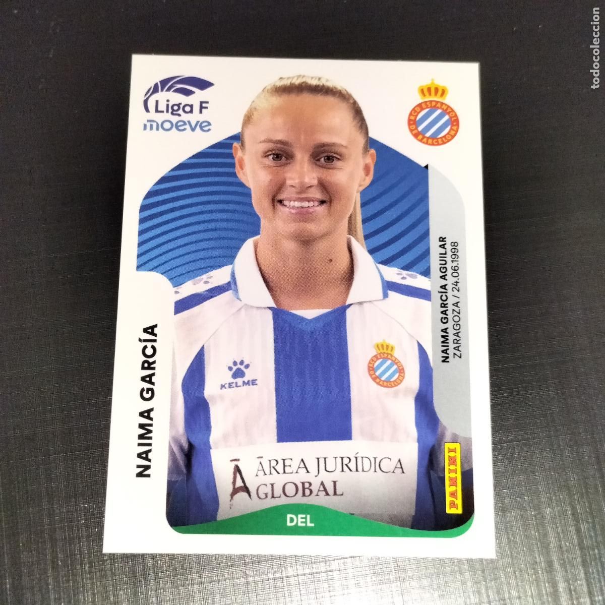 Cromos de f&uacute;tbol: 198 NAIMA GARCIA RCD ESPANYOL CROMOS LIGA F MOEVE FEMENINA PANINI 2025 2026 25 26
