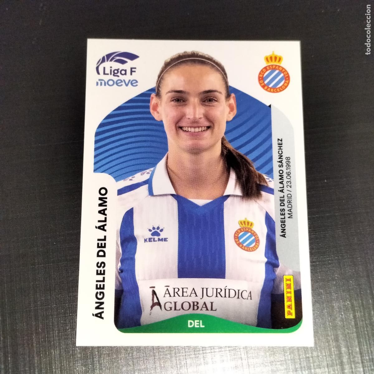 Cromos de f&uacute;tbol: 201 A ANGELES DEL ALAMO RCD ESPANYOL CROMOS LIGA F MOEVE FEMENINA PANINI 2025 2026 25 26