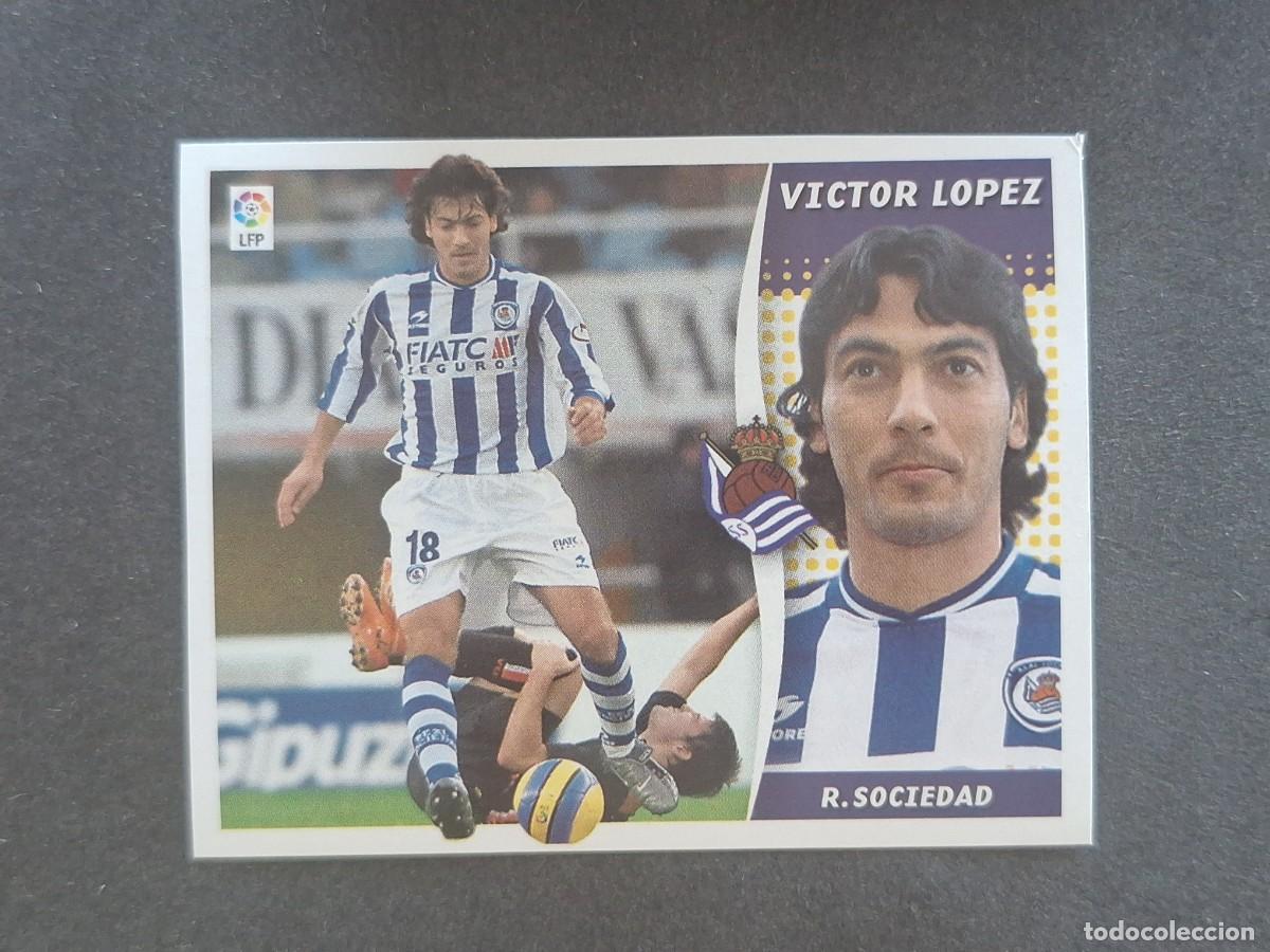Cromos de f&uacute;tbol: L7 VICTOR LOPEZ REAL SOCIEDAD MERCADO INVIERNO LIGA ESTE 2006 2007 06 07 NUNCA PEGADO SIN PEGAR