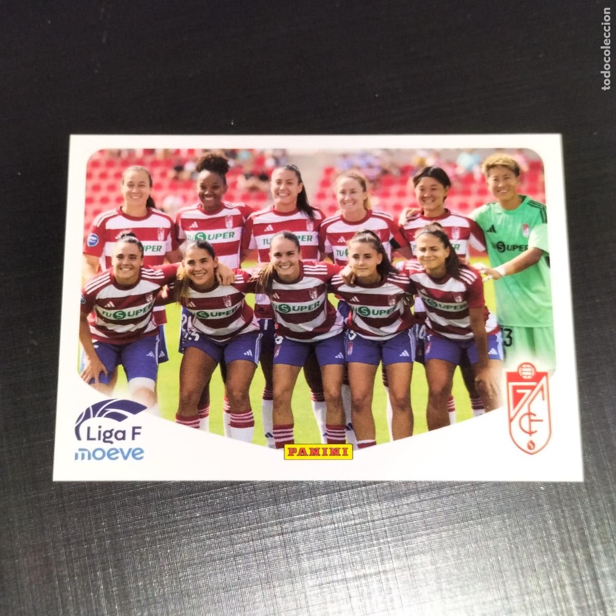 Cromos de f&uacute;tbol: 203 ALINEACION EQUIPO GRANADA CROMOS LIGA F MOEVE FEMENINA PANINI 2025 2026 25 26