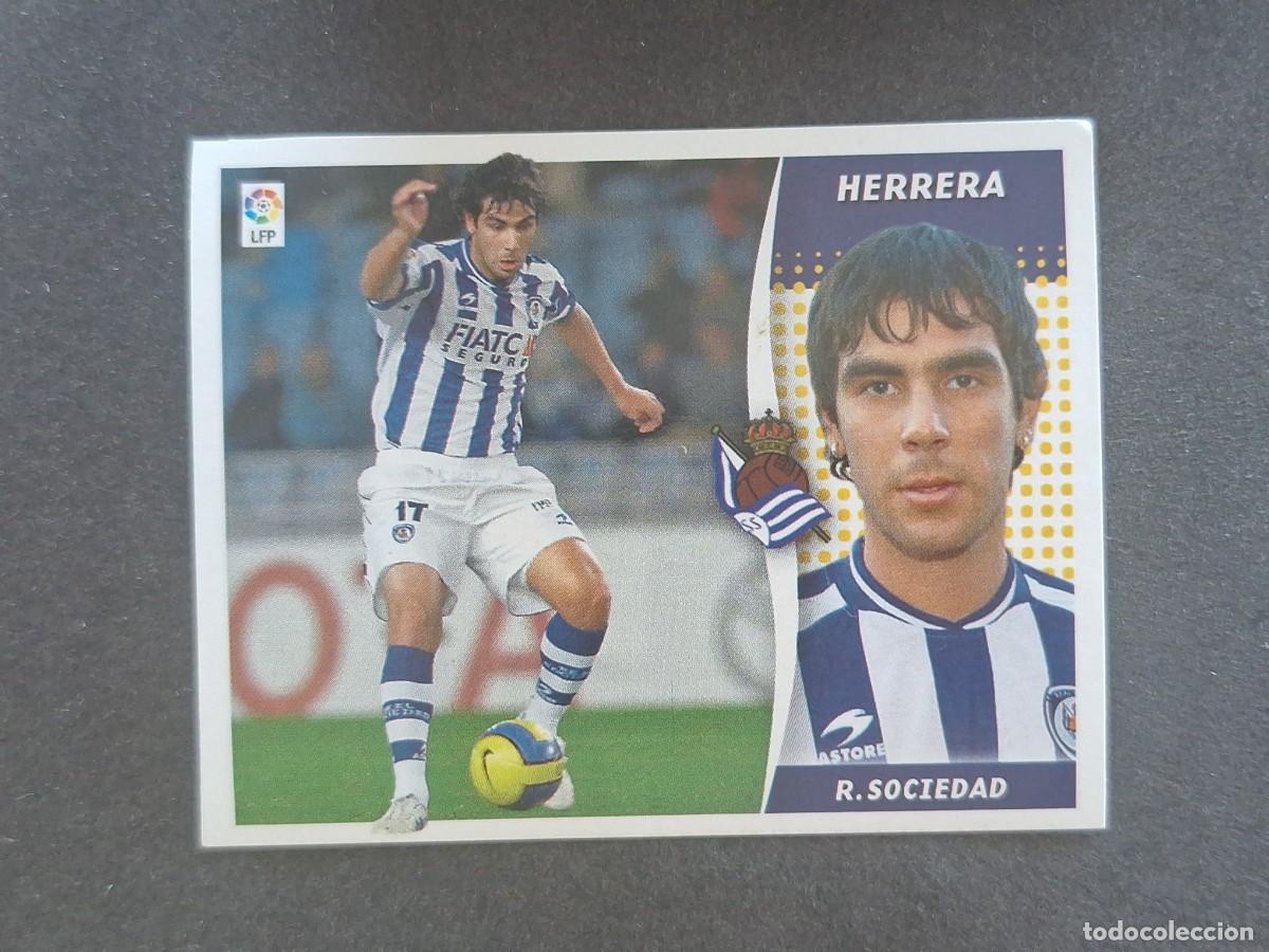 Fu&szlig;ball-Sticker: L7 HERRERA REAL SOCIEDAD MERCADO INVIERNO LIGA ESTE 2006 2007 06 07 NUNCA PEGADO SIN PEGAR