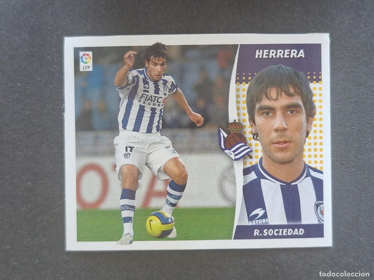 Fu&szlig;ball-Sticker: L7 HERRERA REAL SOCIEDAD MERCADO INVIERNO LIGA ESTE 2006 2007 06 07 NUNCA PEGADO SIN PEGAR