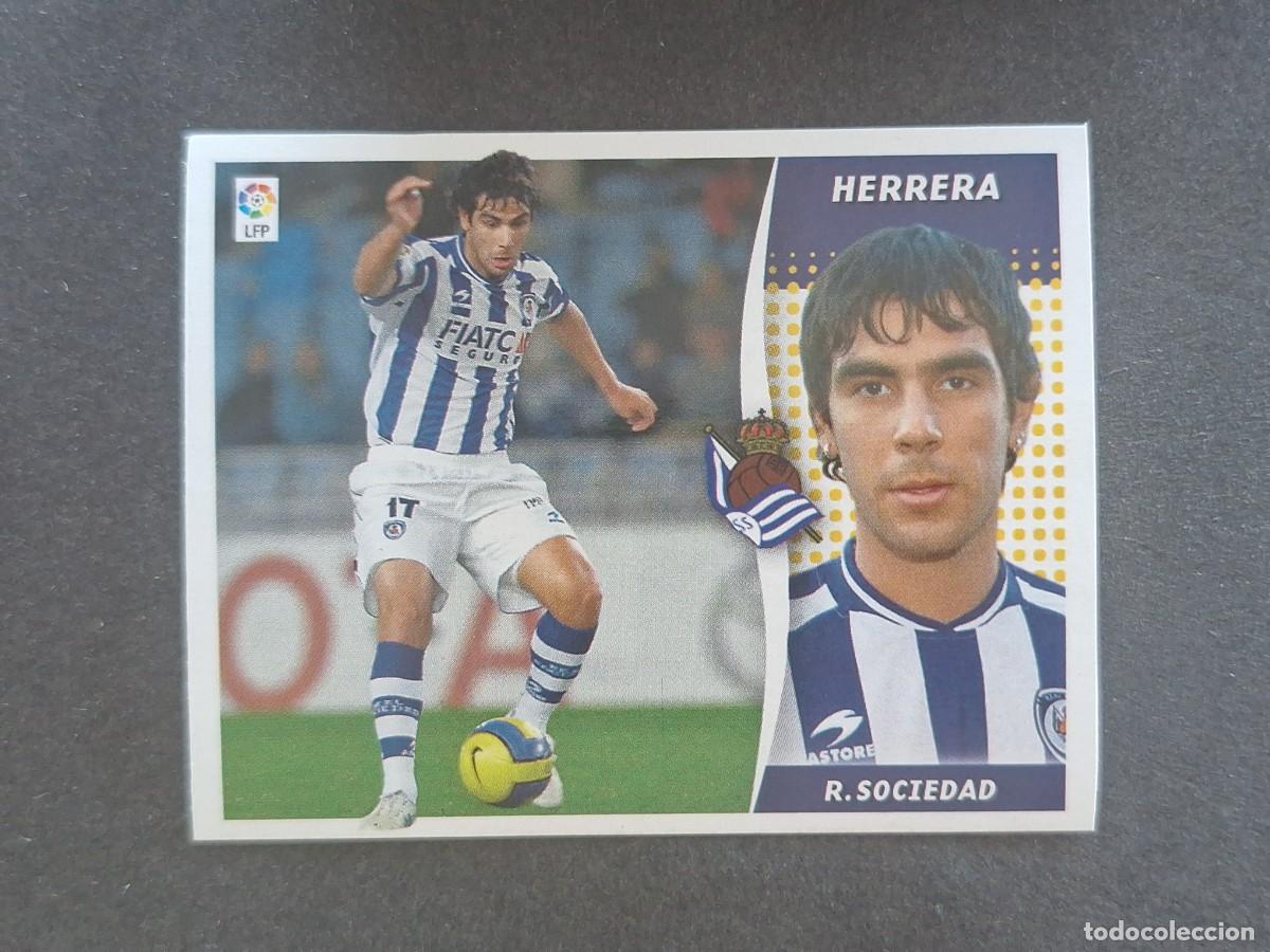 Fu&szlig;ball-Sticker: L7 HERRERA REAL SOCIEDAD MERCADO INVIERNO LIGA ESTE 2006 2007 06 07 NUNCA PEGADO SIN PEGAR