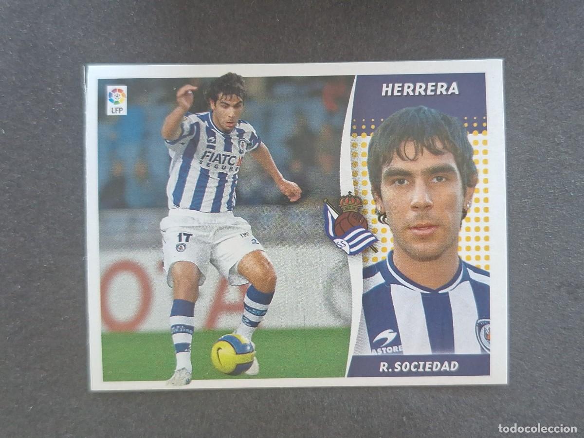 Fu&szlig;ball-Sticker: L7 HERRERA REAL SOCIEDAD MERCADO INVIERNO LIGA ESTE 2006 2007 06 07 NUNCA PEGADO SIN PEGAR