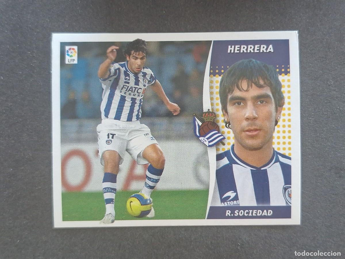 Fu&szlig;ball-Sticker: L7 HERRERA REAL SOCIEDAD MERCADO INVIERNO LIGA ESTE 2006 2007 06 07 NUNCA PEGADO SIN PEGAR