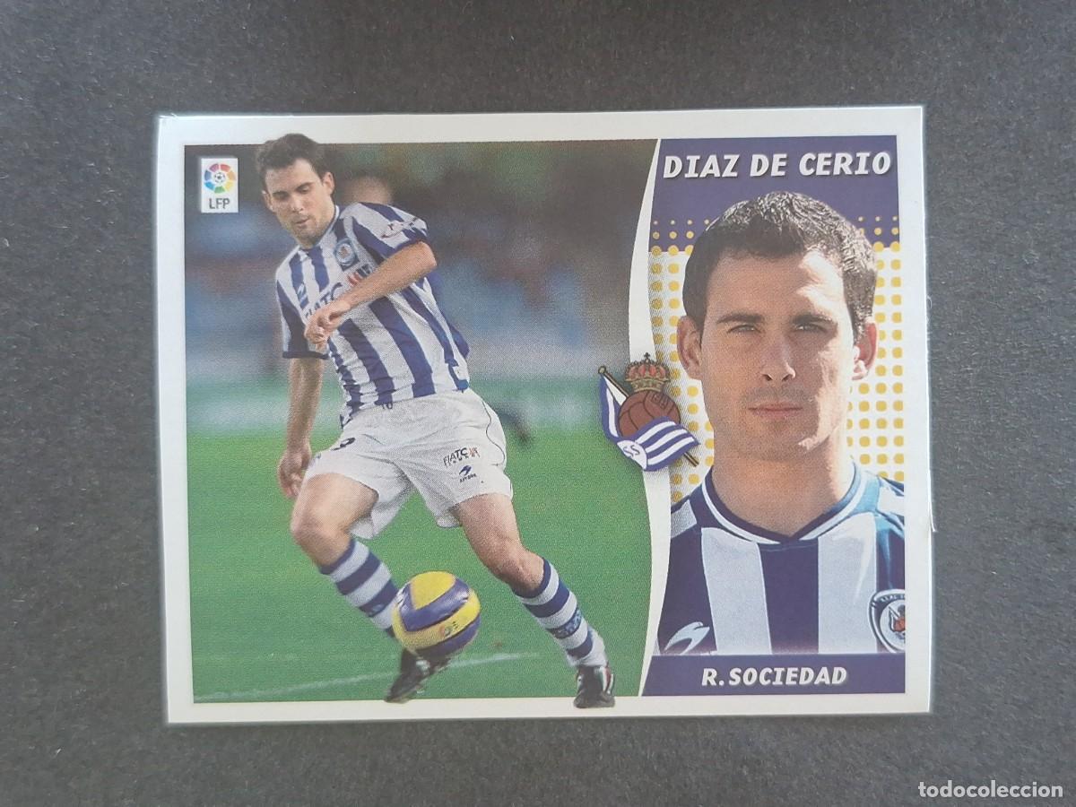 Fu&szlig;ball-Sticker: L7 DIAZ DE CERIO REAL SOCIEDAD MERCADO INVIERNO LIGA ESTE 2006 2007 06 07 NUNCA PEGADO SIN PEGAR