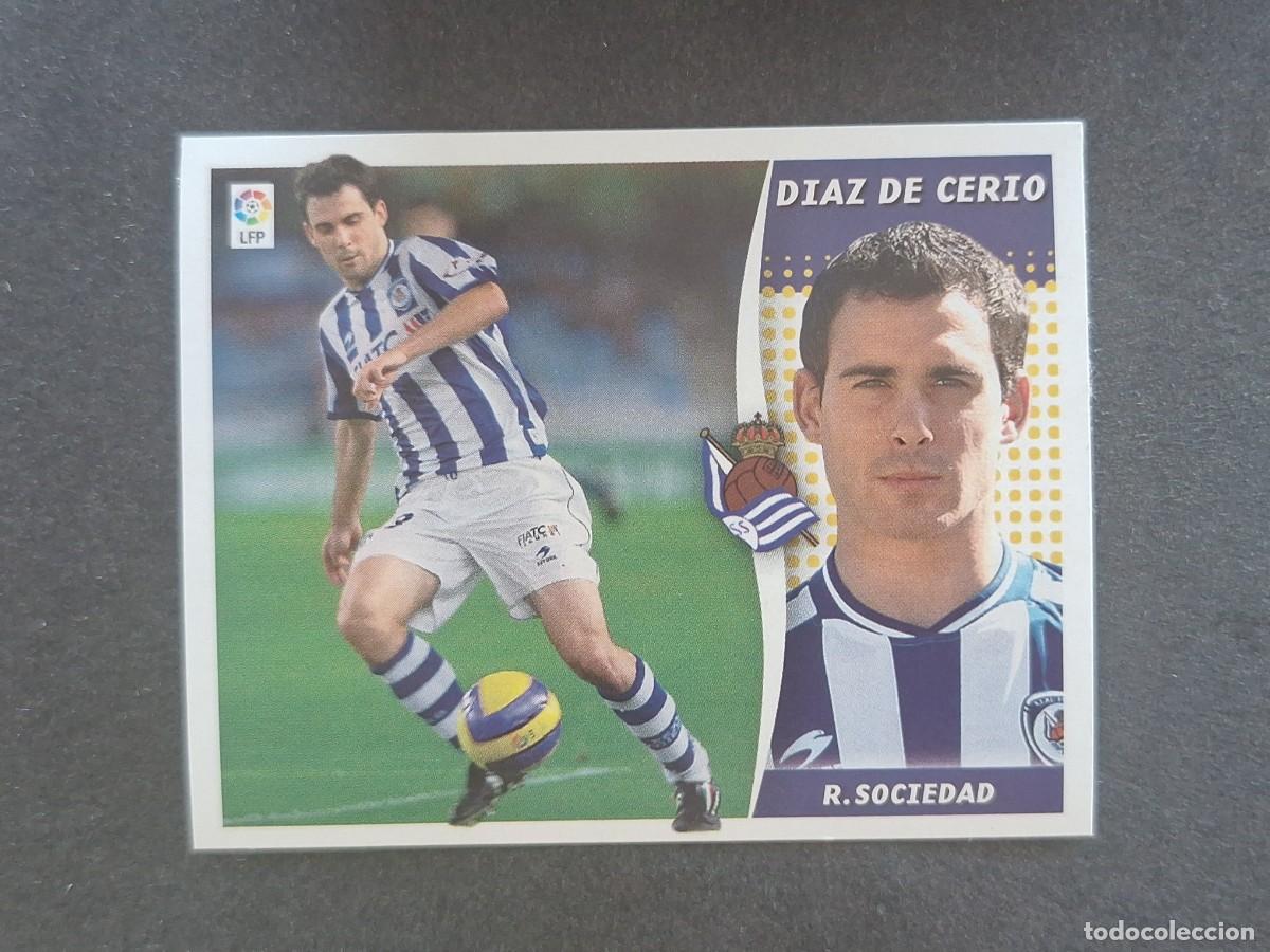 Fu&szlig;ball-Sticker: L7 DIAZ DE CERIO REAL SOCIEDAD MERCADO INVIERNO LIGA ESTE 2006 2007 06 07 NUNCA PEGADO SIN PEGAR
