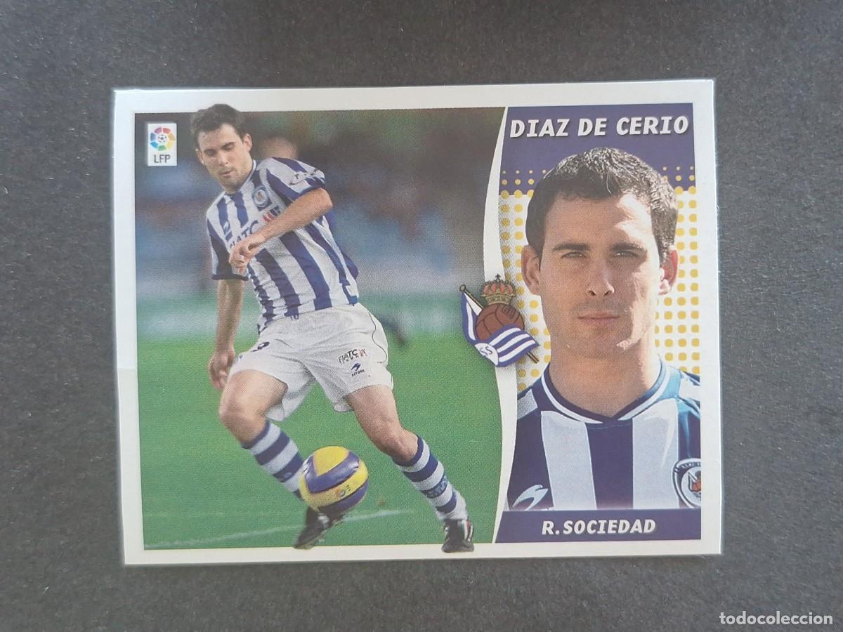 Football Stickers: L7 DIAZ DE CERIO REAL SOCIEDAD MERCADO INVIERNO LIGA ESTE 2006 2007 06 07 NUNCA PEGADO SIN PEGAR