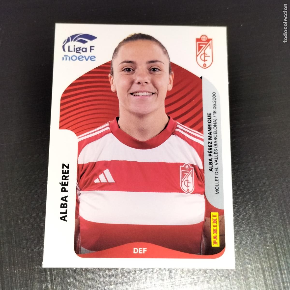 Football Stickers: 209 ALBA PEREZ GRANADA CROMOS LIGA F MOEVE FEMENINA PANINI 2025 2026 25 26