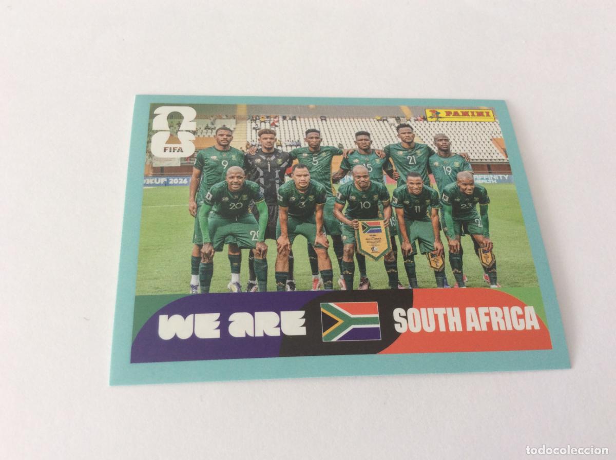 Cartes &agrave; collectionner de Football: RSA13 RSA 13 Equipo Sud&aacute;frica Sticker Cromo FIFA World Cup 2026 26 Panini Mundial