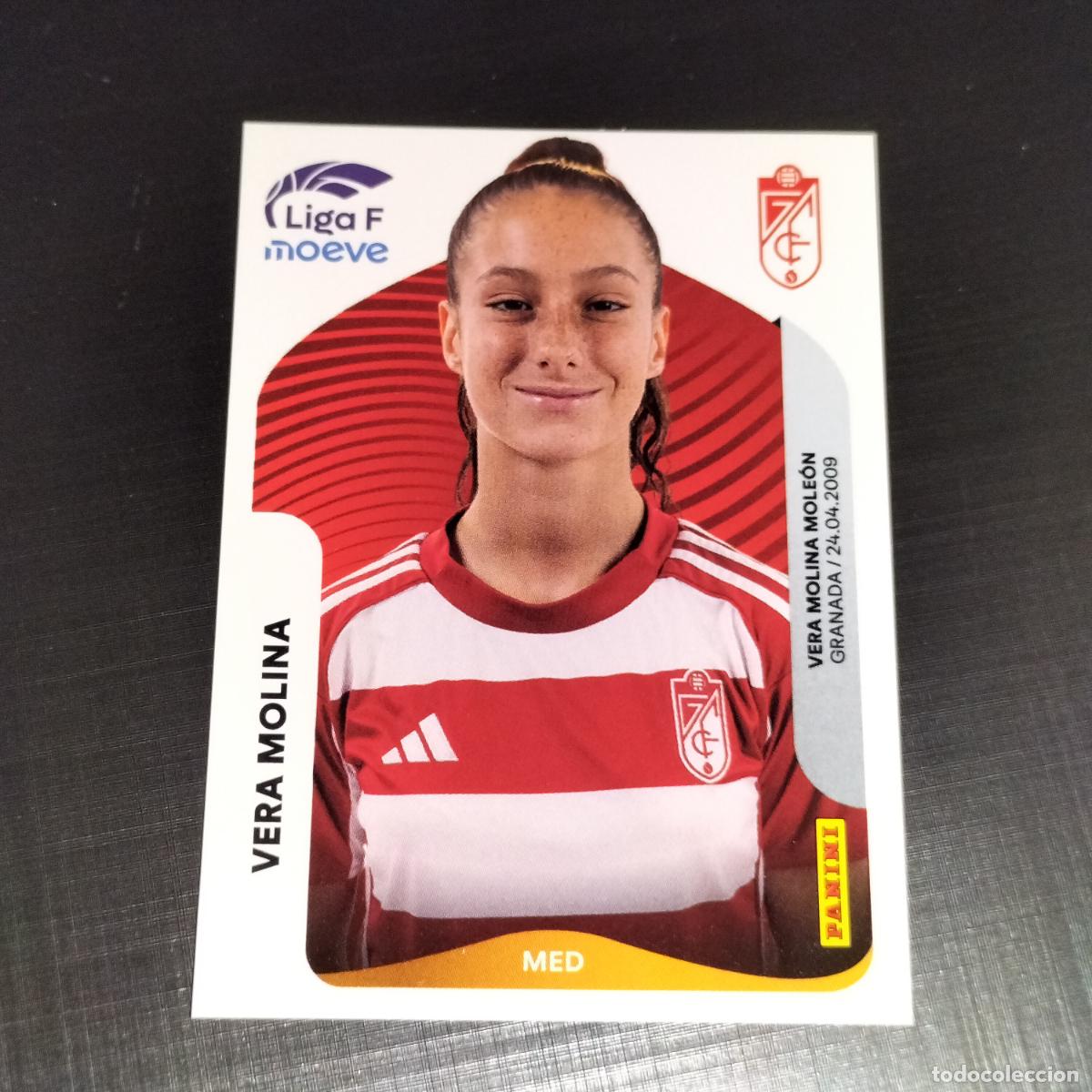 Cartes &agrave; collectionner de Football: 216 VERA MOLINA GRANADA CROMOS LIGA F MOEVE FEMENINA PANINI 2025 2026 25 26