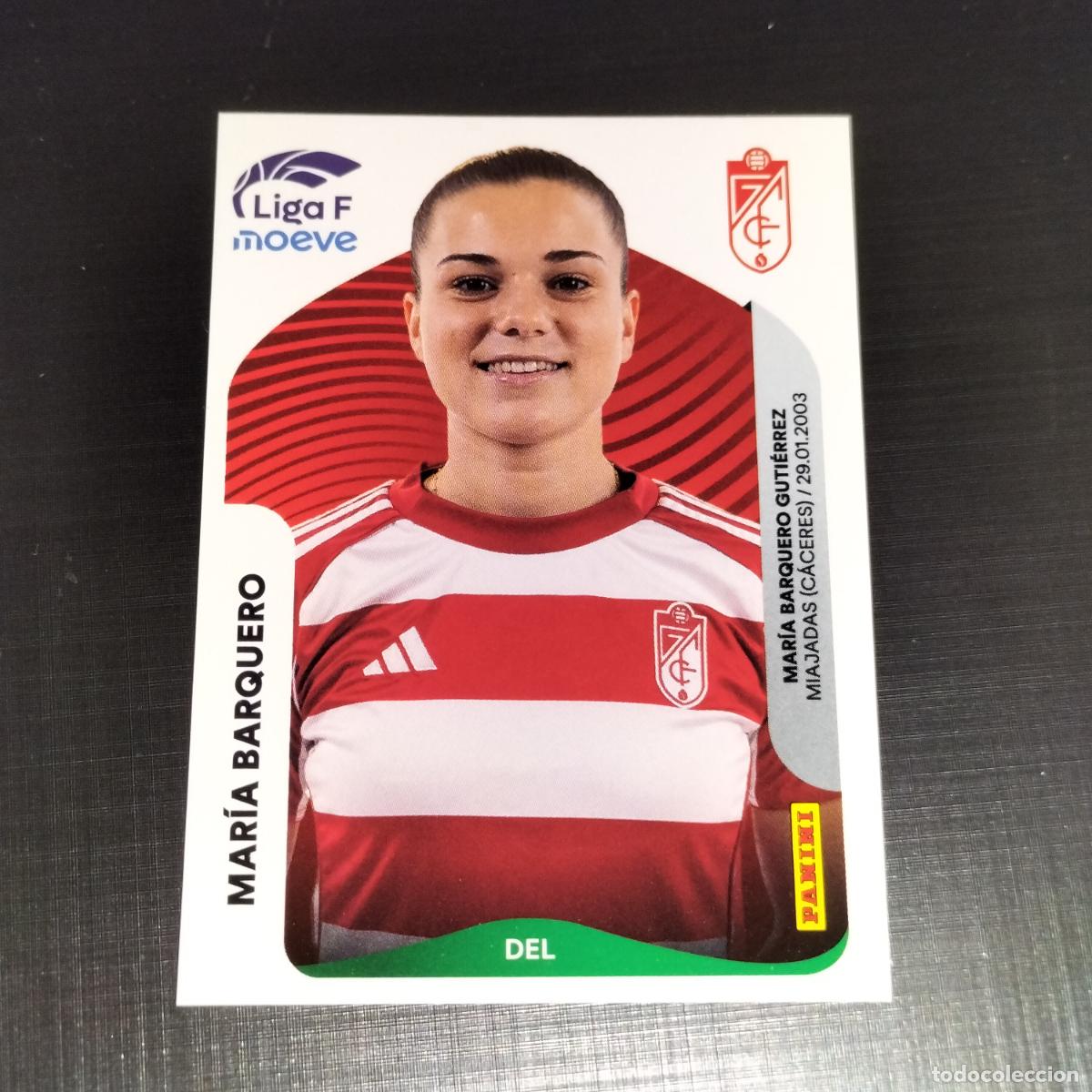 Cartes &agrave; collectionner de Football: 219 MARIA BARQUERO GRANADA CROMOS LIGA F MOEVE FEMENINA PANINI 2025 2026 25 26