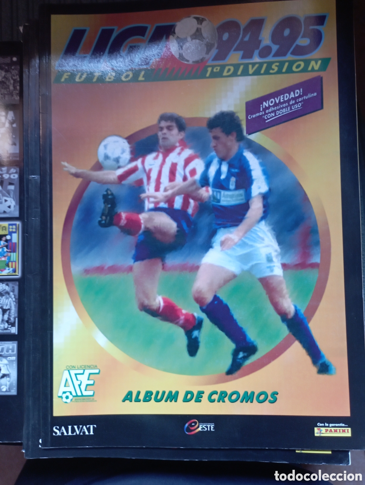 Cromos de f&uacute;tbol: &Aacute;lbum facsimil Ed Este. Cromos inolvidables Ed Salvat temporada 1994/95