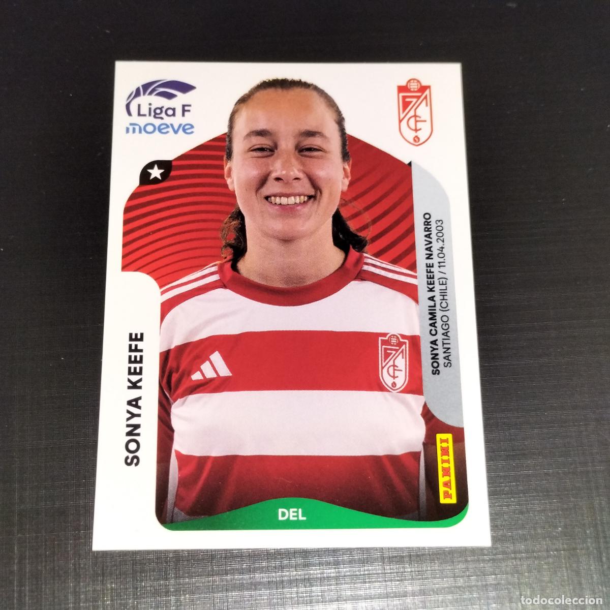 Cromos de f&uacute;tbol: 221 SONYA KEEFE GRANADA CROMOS LIGA F MOEVE FEMENINA PANINI 2025 2026 25 26