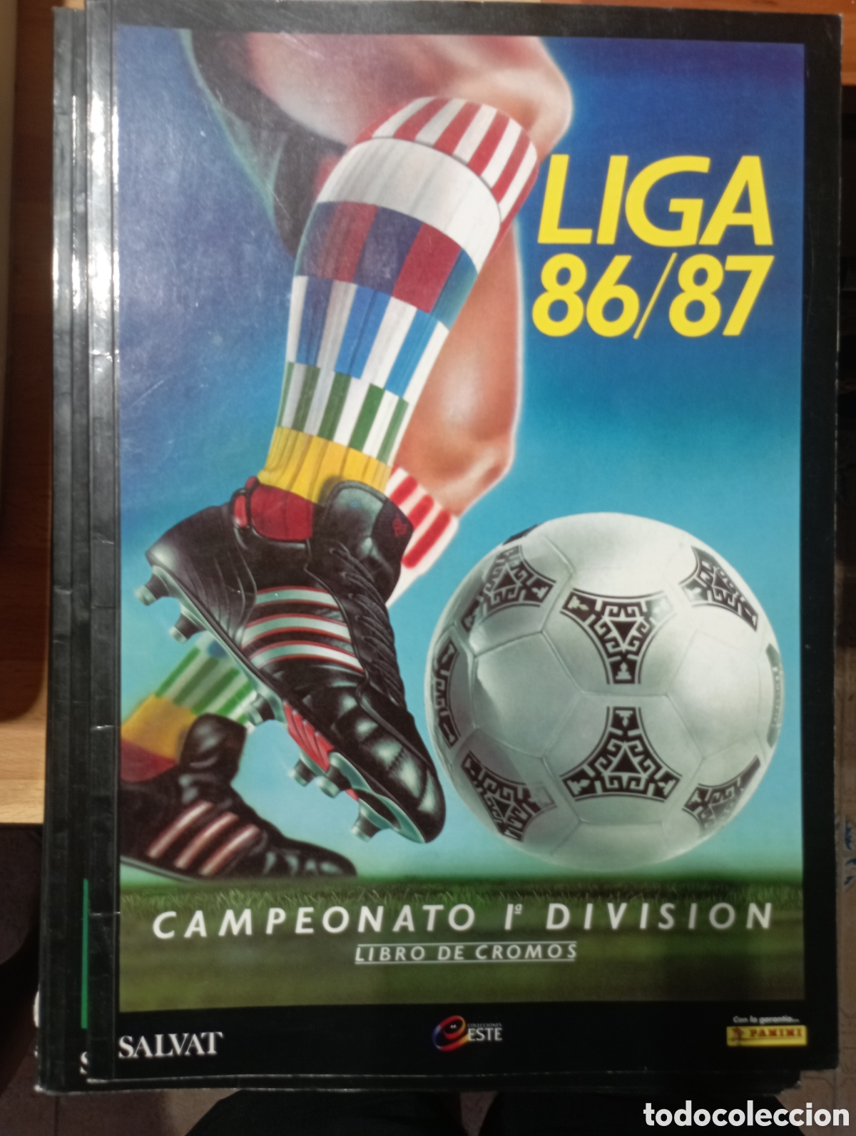 Cromos de f&uacute;tbol: &Aacute;lbum facsimil Ed Este. Cromos inolvidables Ed Salvat temporada 1986/87