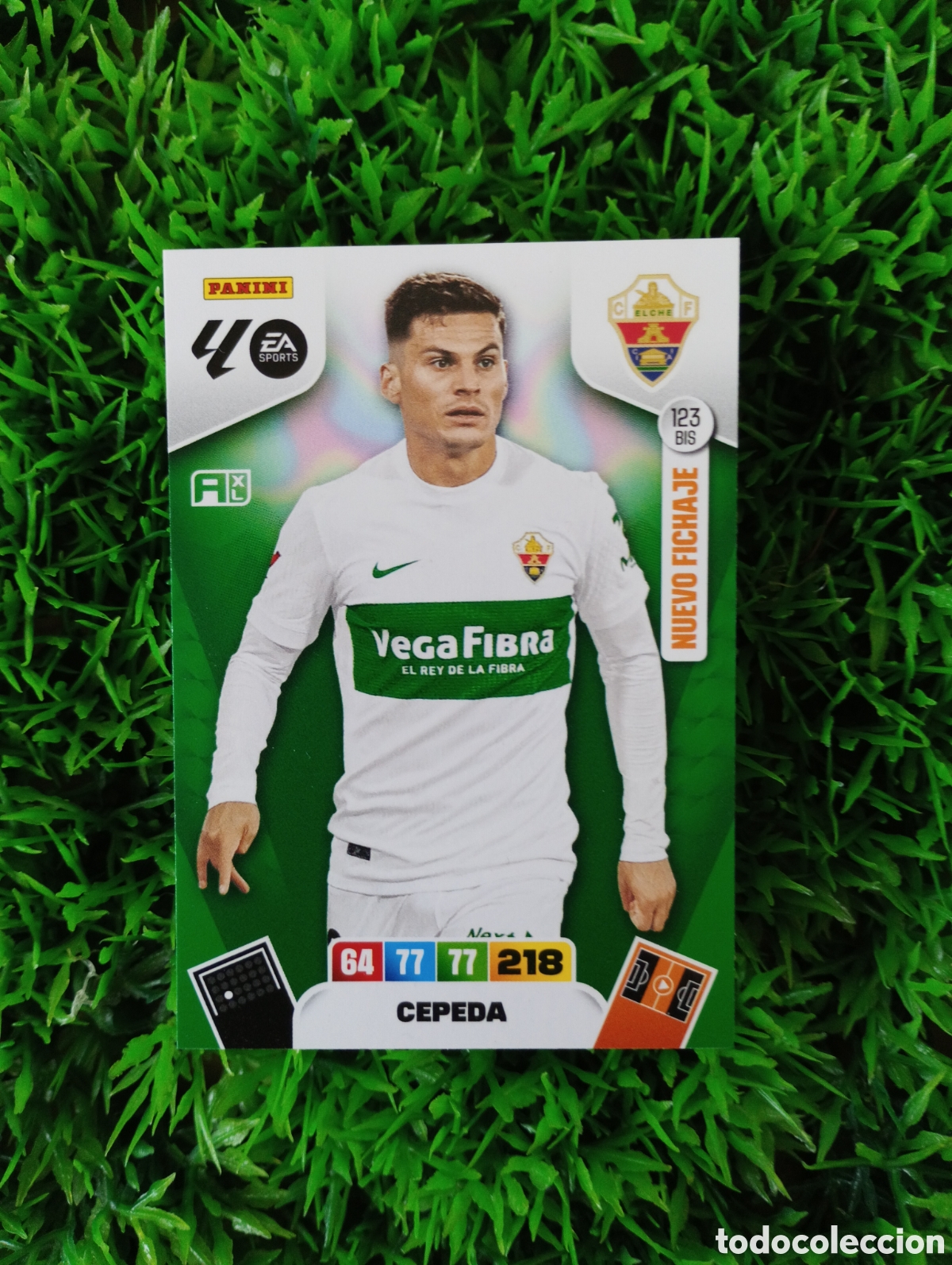 Figurine di Calcio: Cepeda Elche FICHAJE Adrenalyn 25-26 # 123 BIS