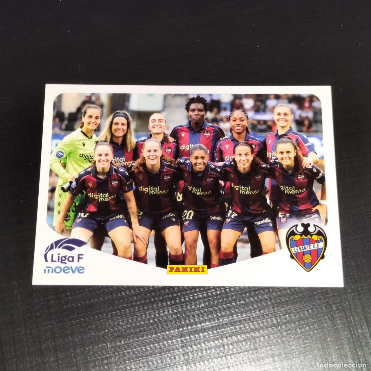 Cromos de f&uacute;tbol: 223 ALINEACION EQUIPO LEVANTE CROMOS LIGA F MOEVE FEMENINA PANINI 2025 2026 25 26