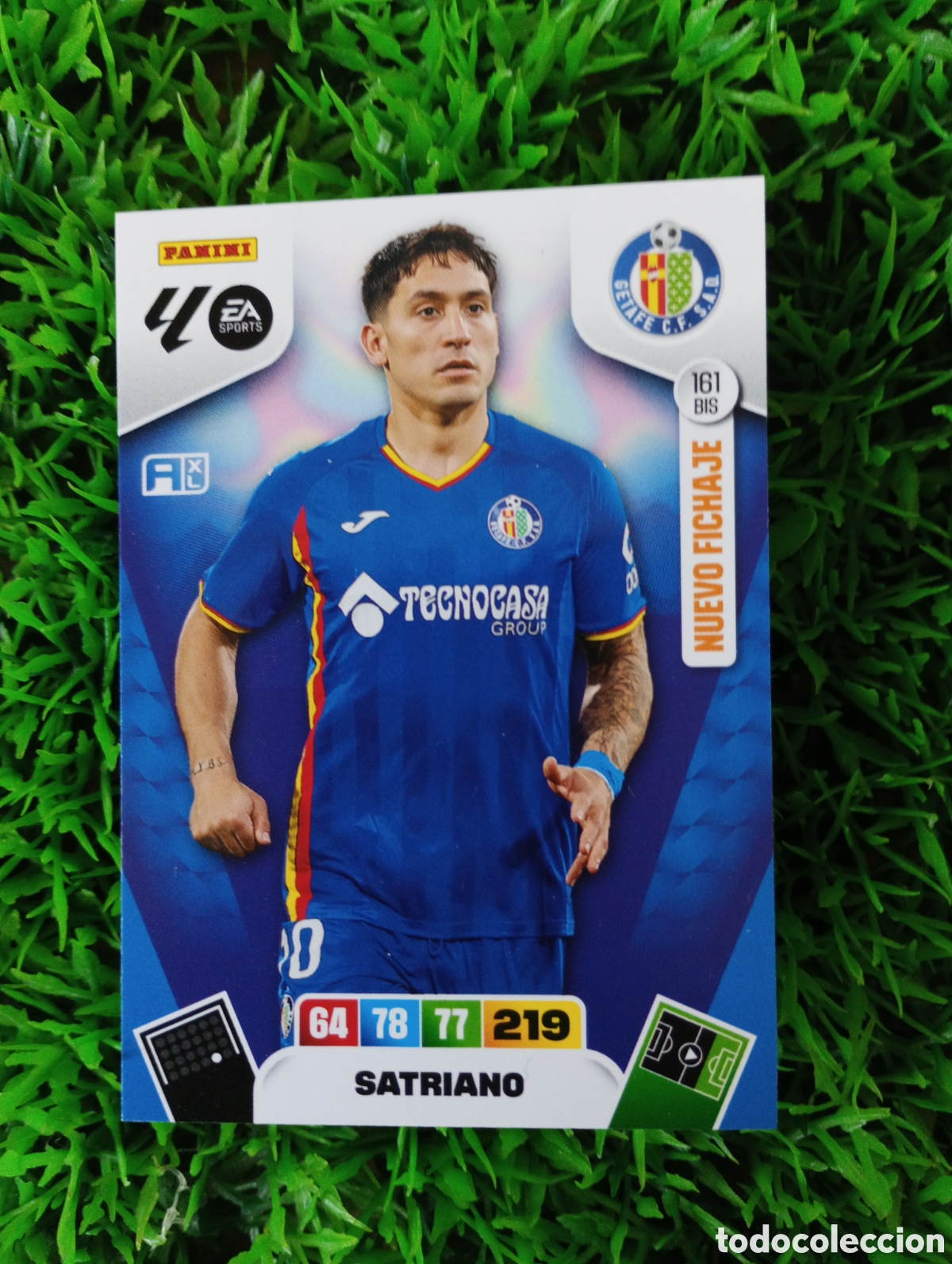 Figurine di Calcio: Satriano Getafe FICHAJE Adrenalyn 25-26 # 161 BIS